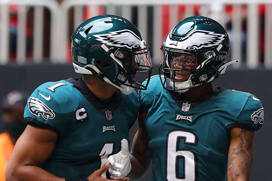 The Eagles' offense is "running" smoothly